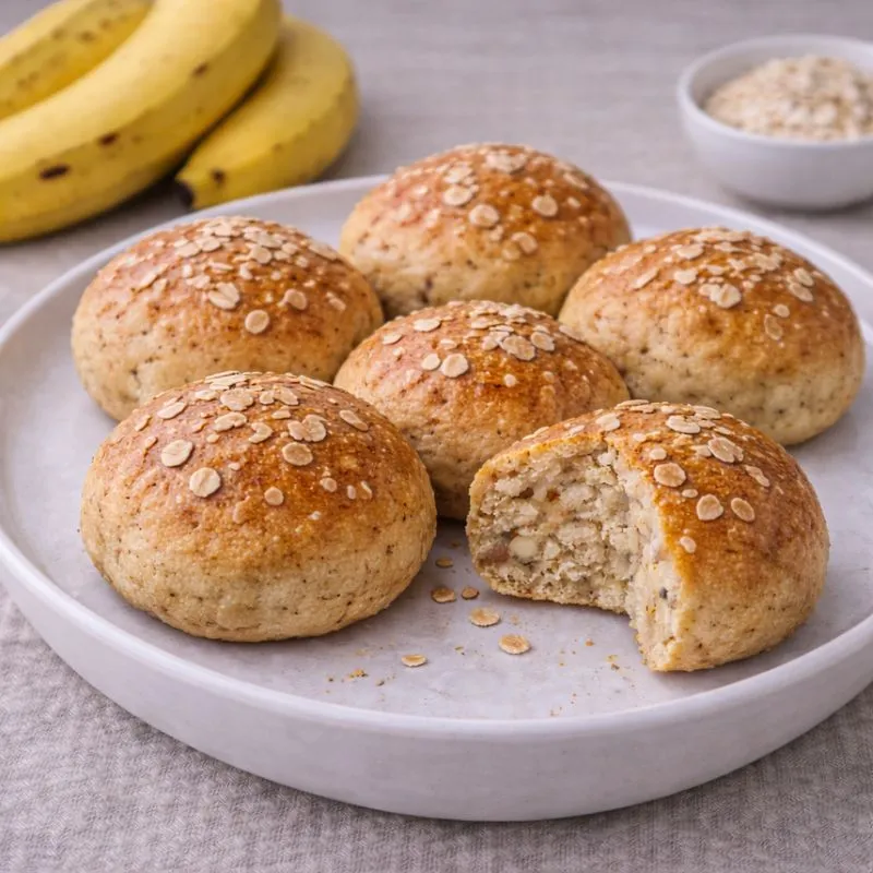 Bløde bananboller