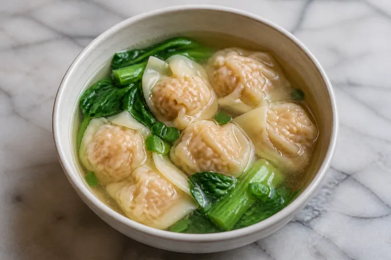 Wonton-Suppe