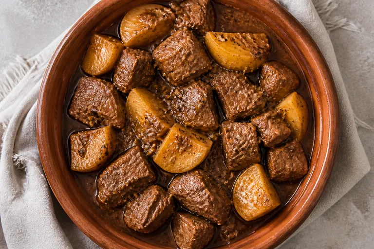 Afelia – zypriotisches Schweinefleisch mit Koriander