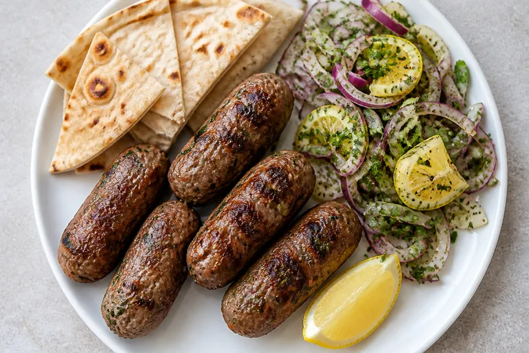 Sheftalia – zypriotische Würstchen im Fettnetz