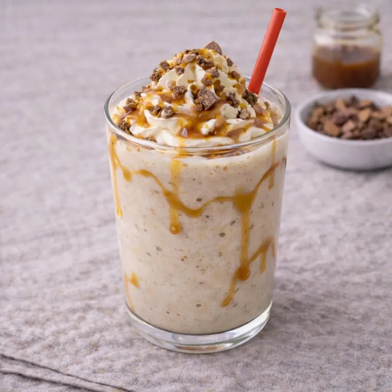 Daim karamell milkshake