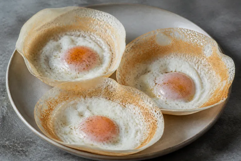 Egg Hoppers – inspiriert von sri-lankischen Reispfannkuchen