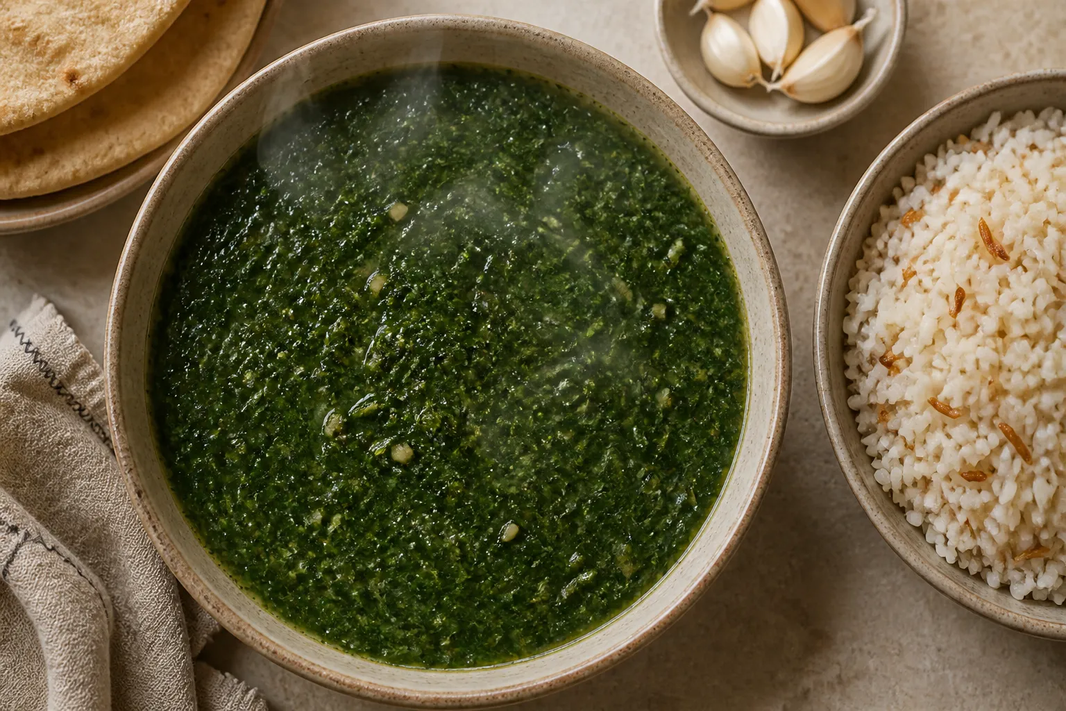 Molokhia – egyptisk grøn bladsuppe