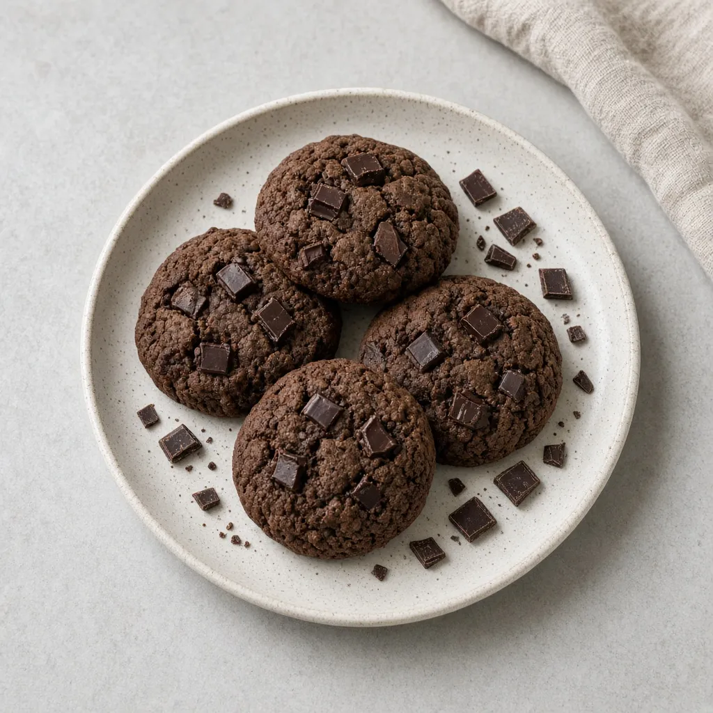 Cookies espresso au chocolat