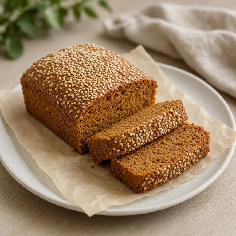 Pain aux lentilles sans gluten