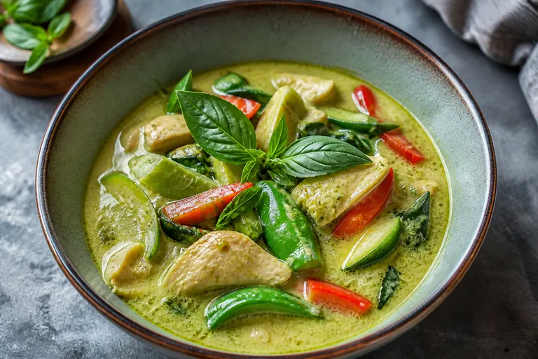 Grünes Thai-Curry