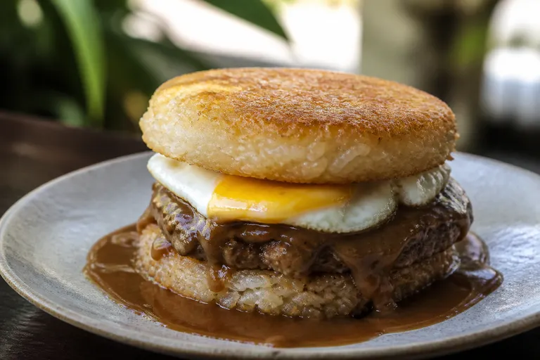 Loco moco – lokal Hawaii ris, burger og egg