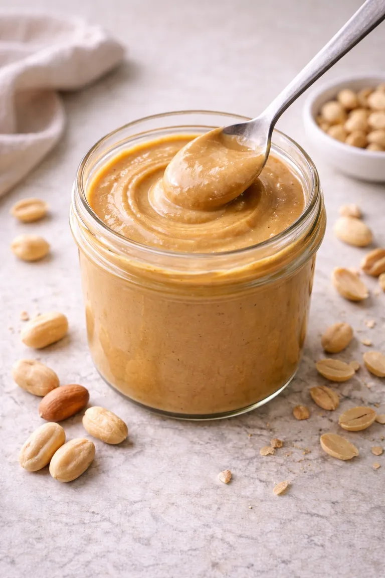 Hjemmelavet peanutbutter