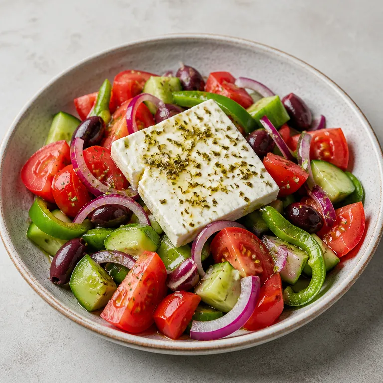 Griechischer Bauernsalat (Horiatiki)