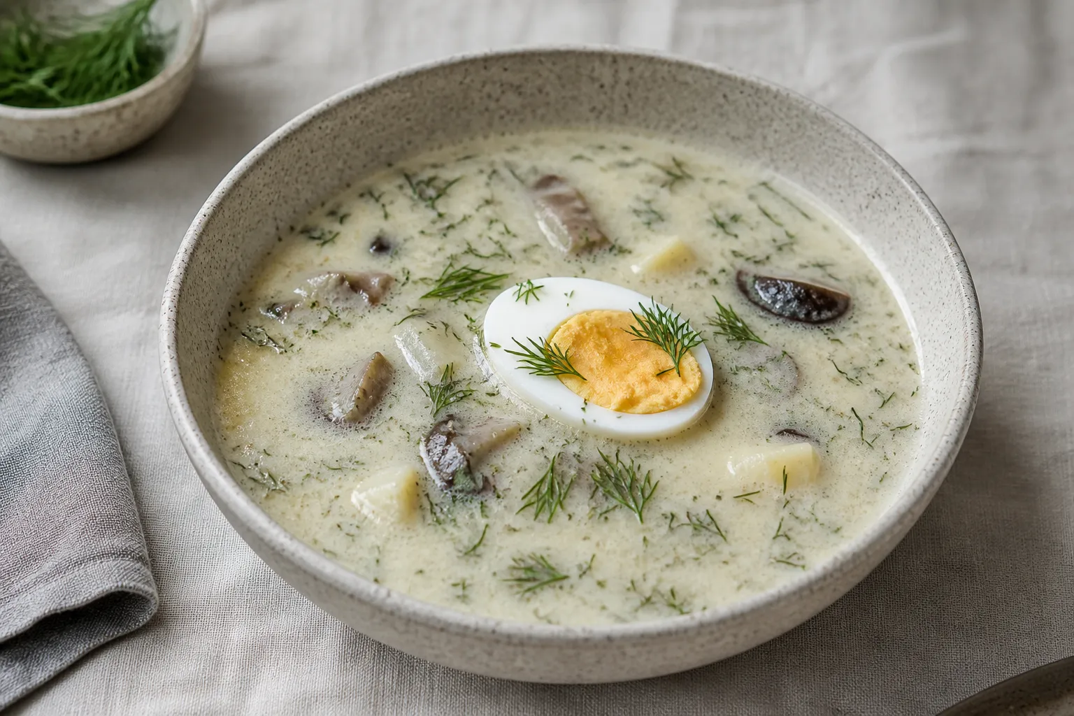 Kulajda – tjekkisk svampesuppe
