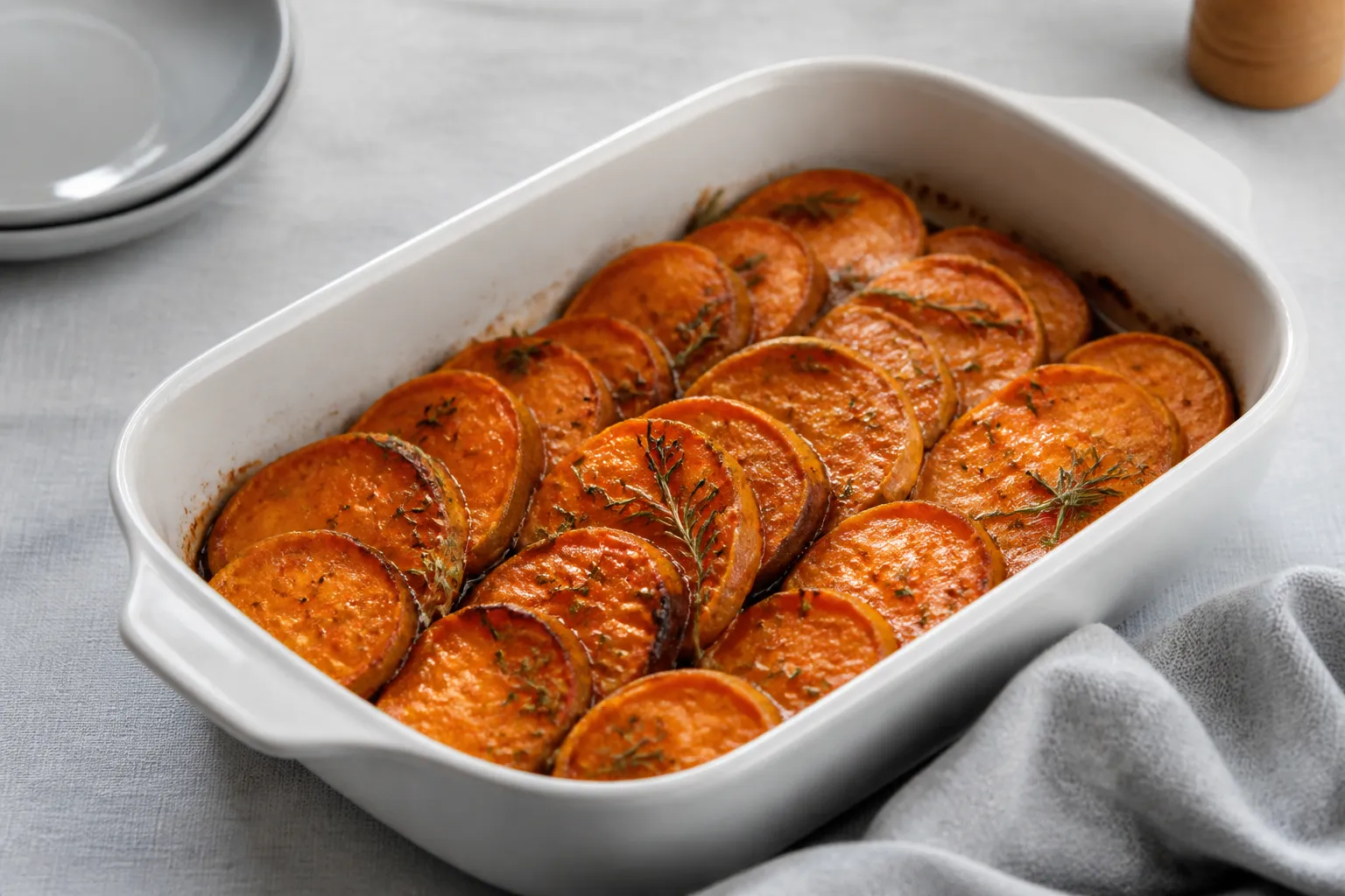Kumara-gratin – newzealandsk sød kartoffel-bake