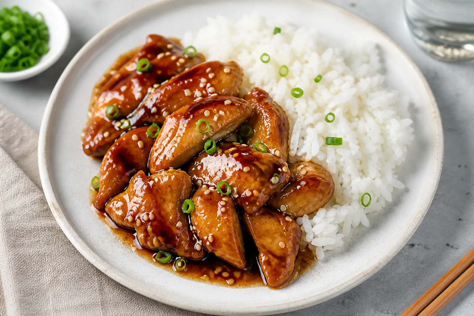 Hähnchen Teriyaki Rezept – selbstgemachte Teriyaki-Sauce | NordMad