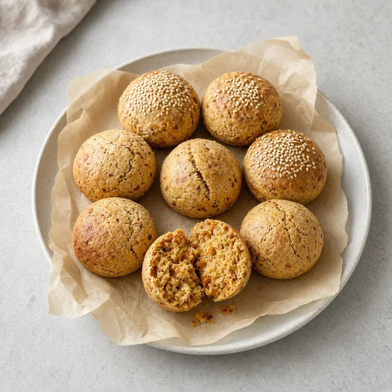 Petits pains aux lentilles corail
