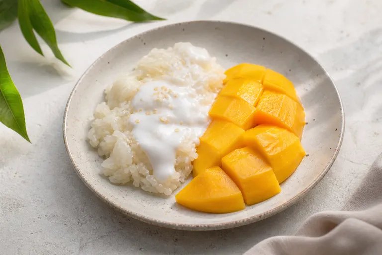 Mango sticky rice