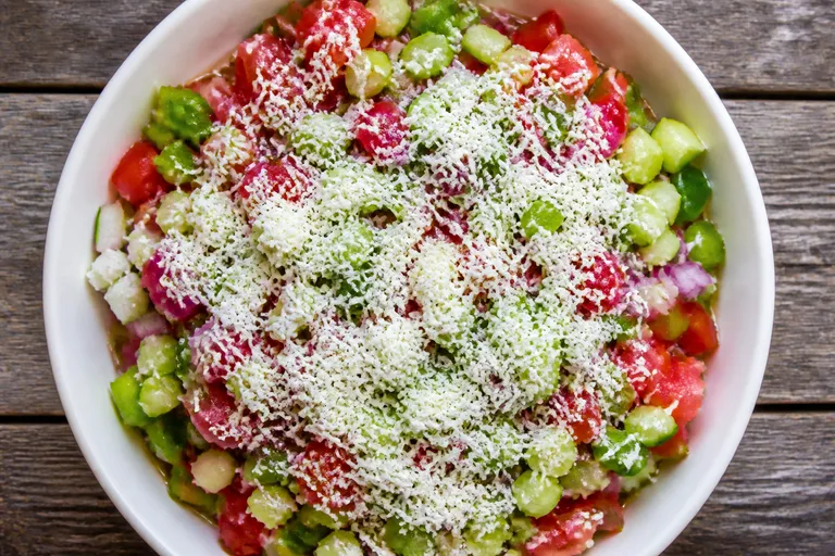Schopska-Salat – mazedonische Hausart