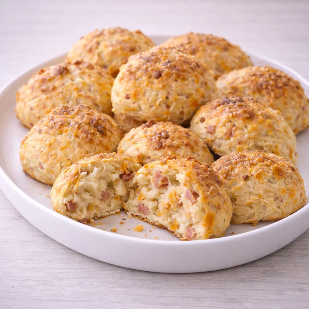 Cheese buns with carrot and ham | Nordmad