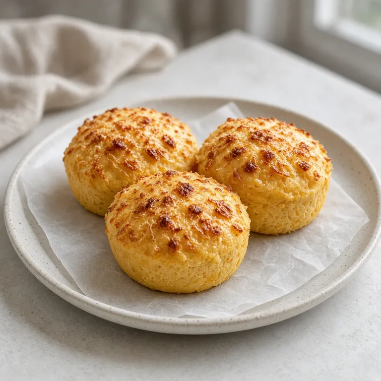 Petits pains au fromage sur base de lentilles