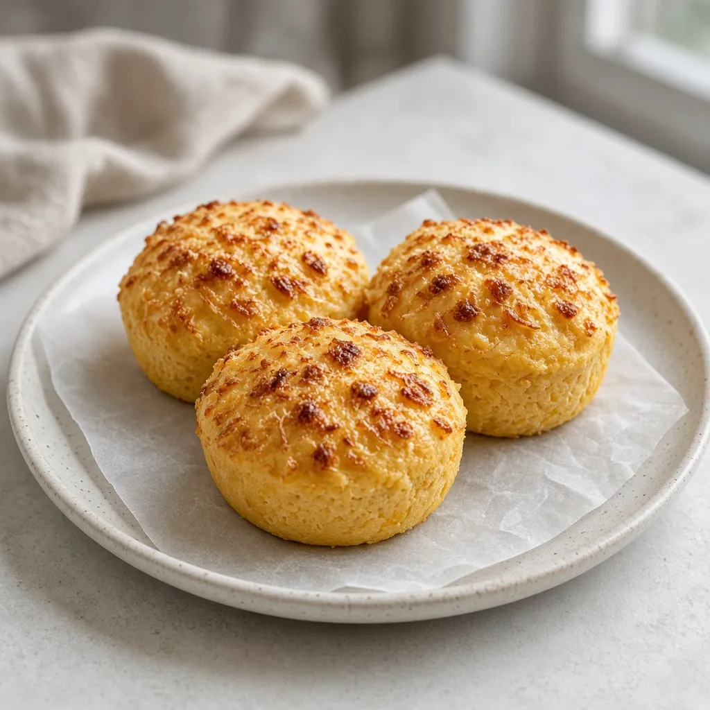 Petits pains au fromage sur base de lentilles