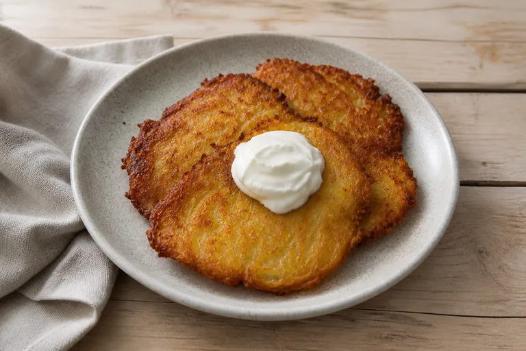 Polish potato pancakes
