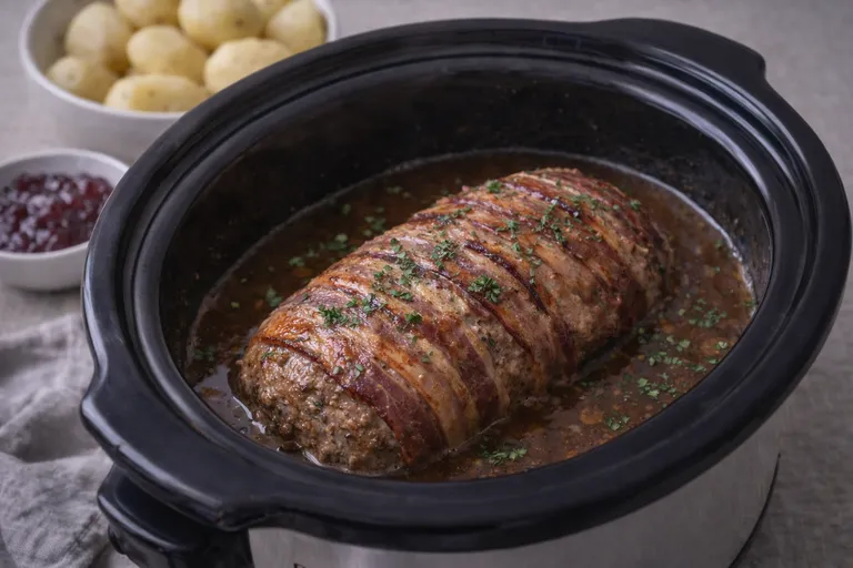 Falscher Hase aus dem Slow Cooker