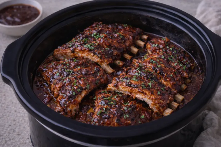 Ribs aus dem Slow Cooker