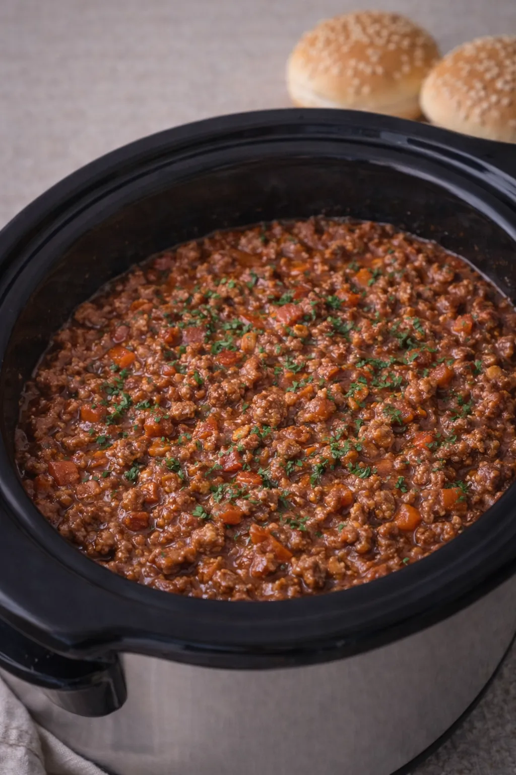 Sloppy Joes aus dem Slow Cooker
