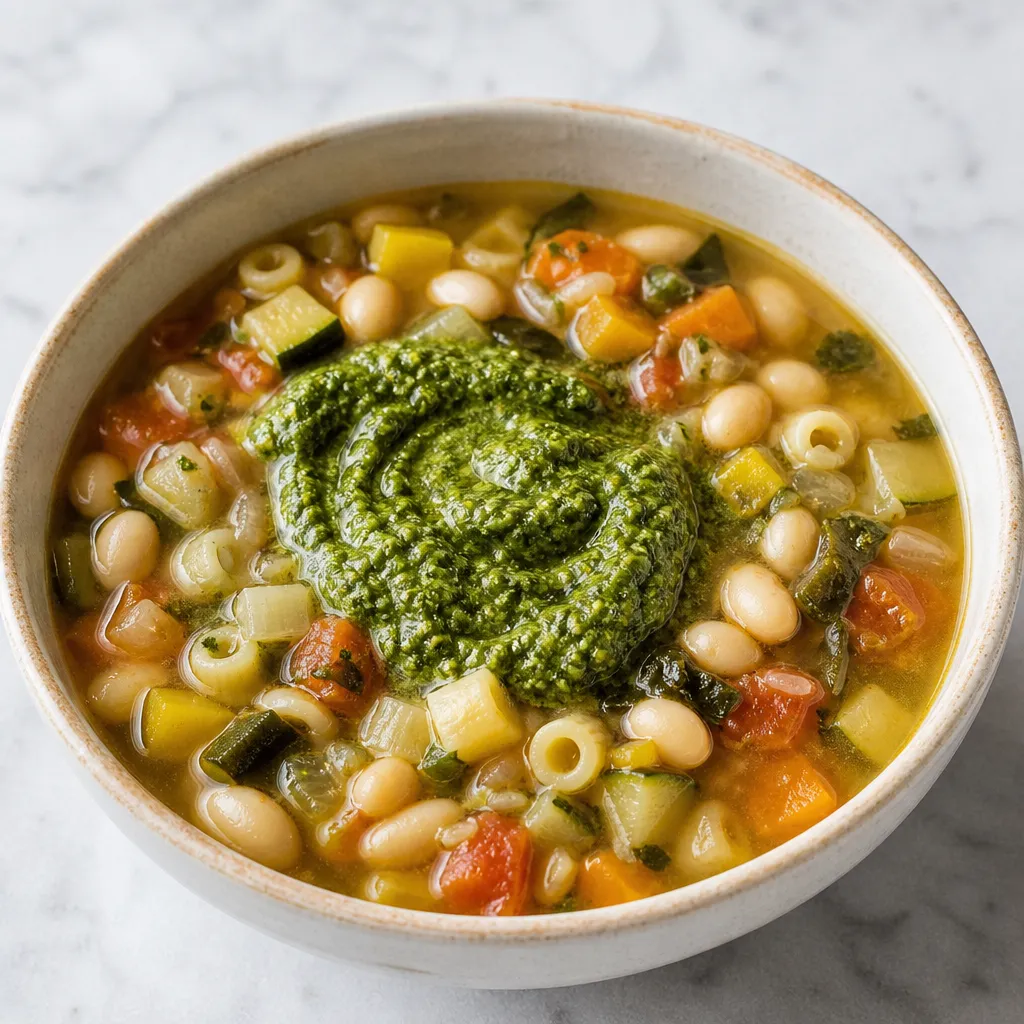 Soupe au pistou – provencalsk grøntsagssuppe