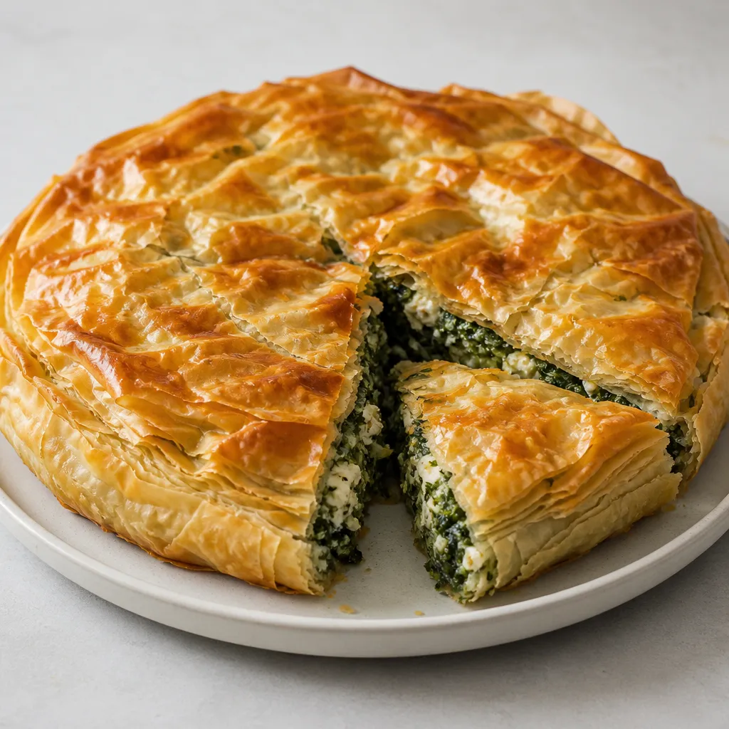 Spanakopita – græsk spinattærte med feta
