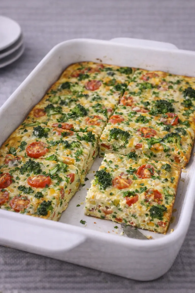 Stor frittata med grøntsager – perfekt til brunch