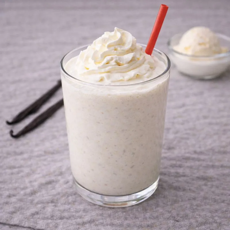 Vanilje milkshake
