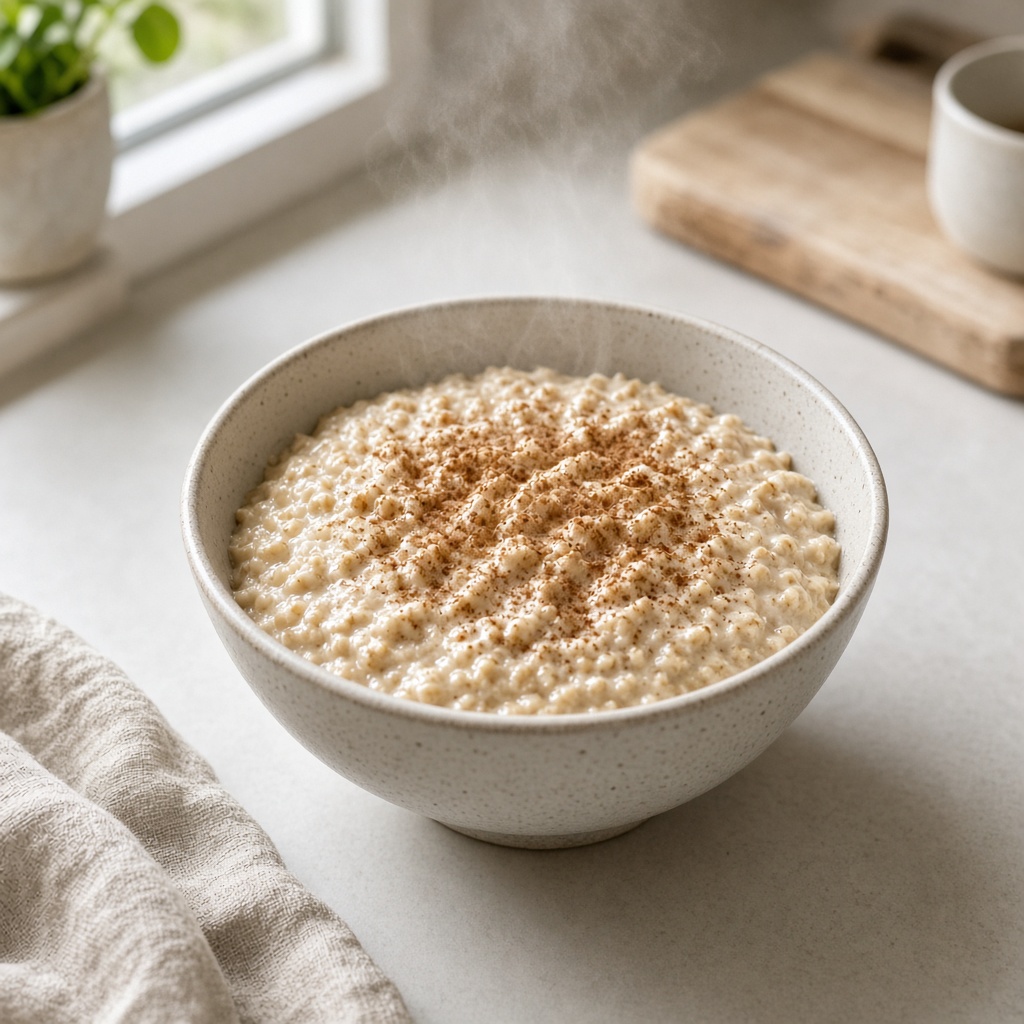 Porridge d'avoine à la mijoteuse