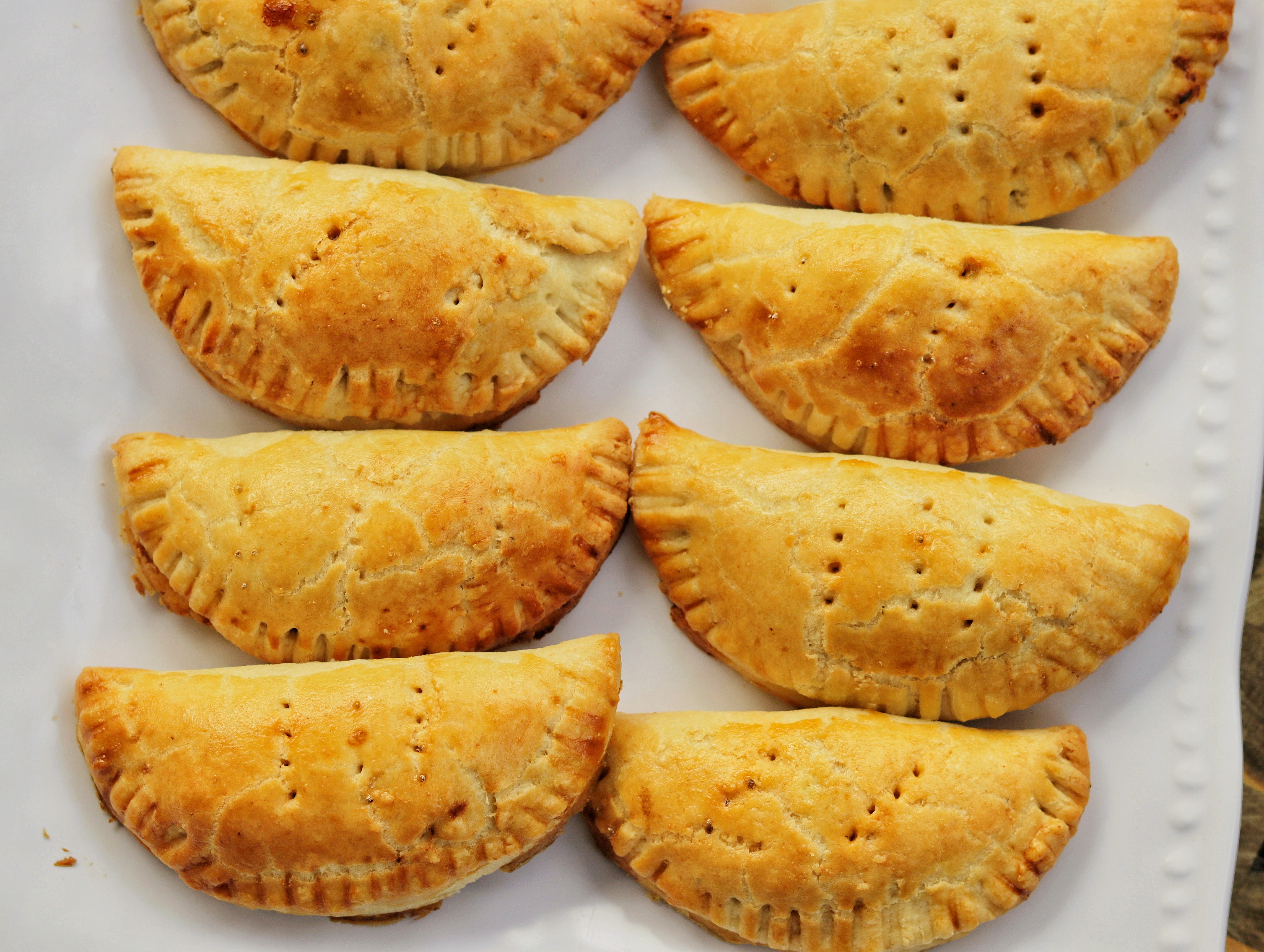 Flaky Ghanaian Meat Pie