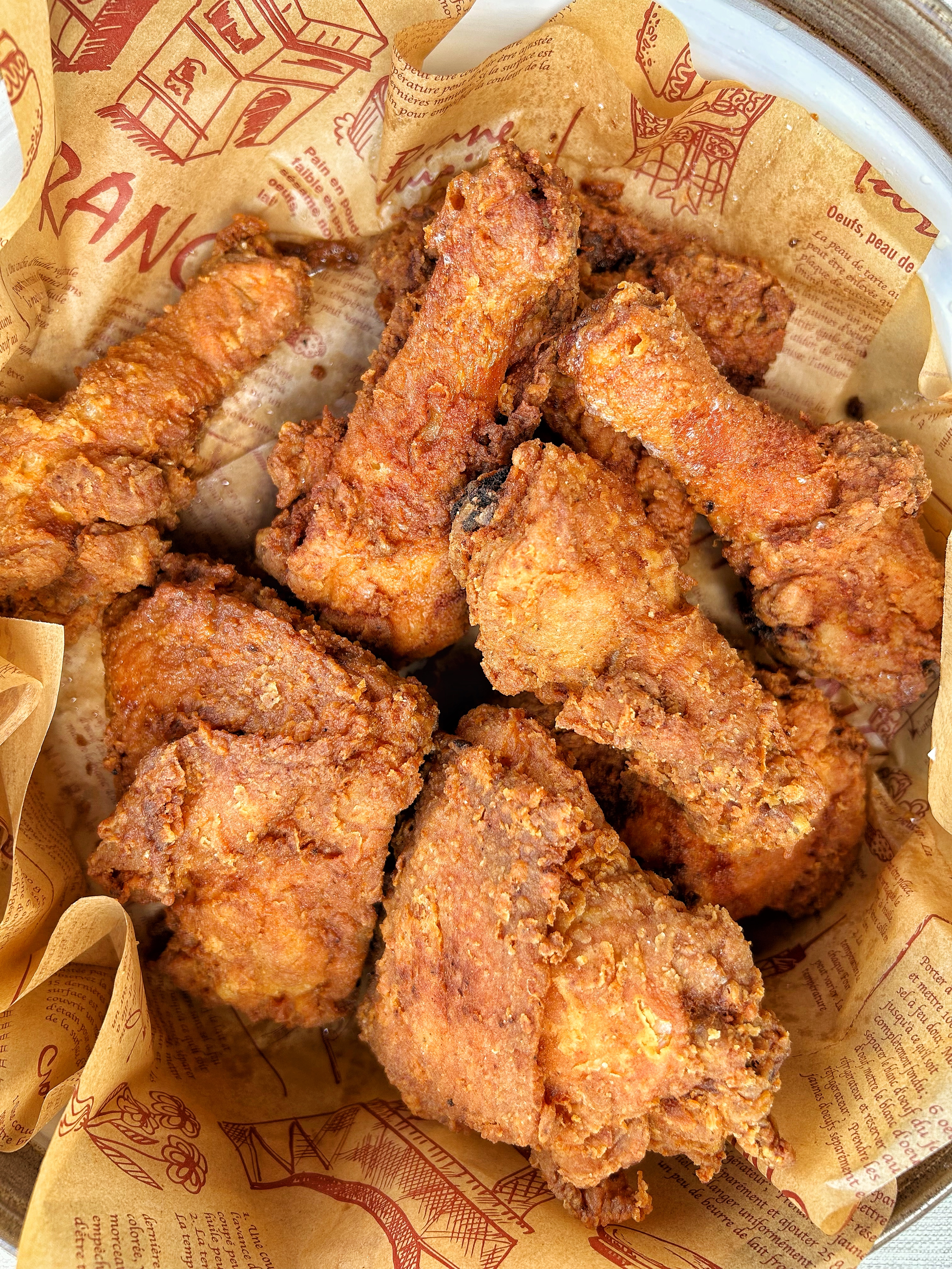 Homemade Crispy Fried Chicken