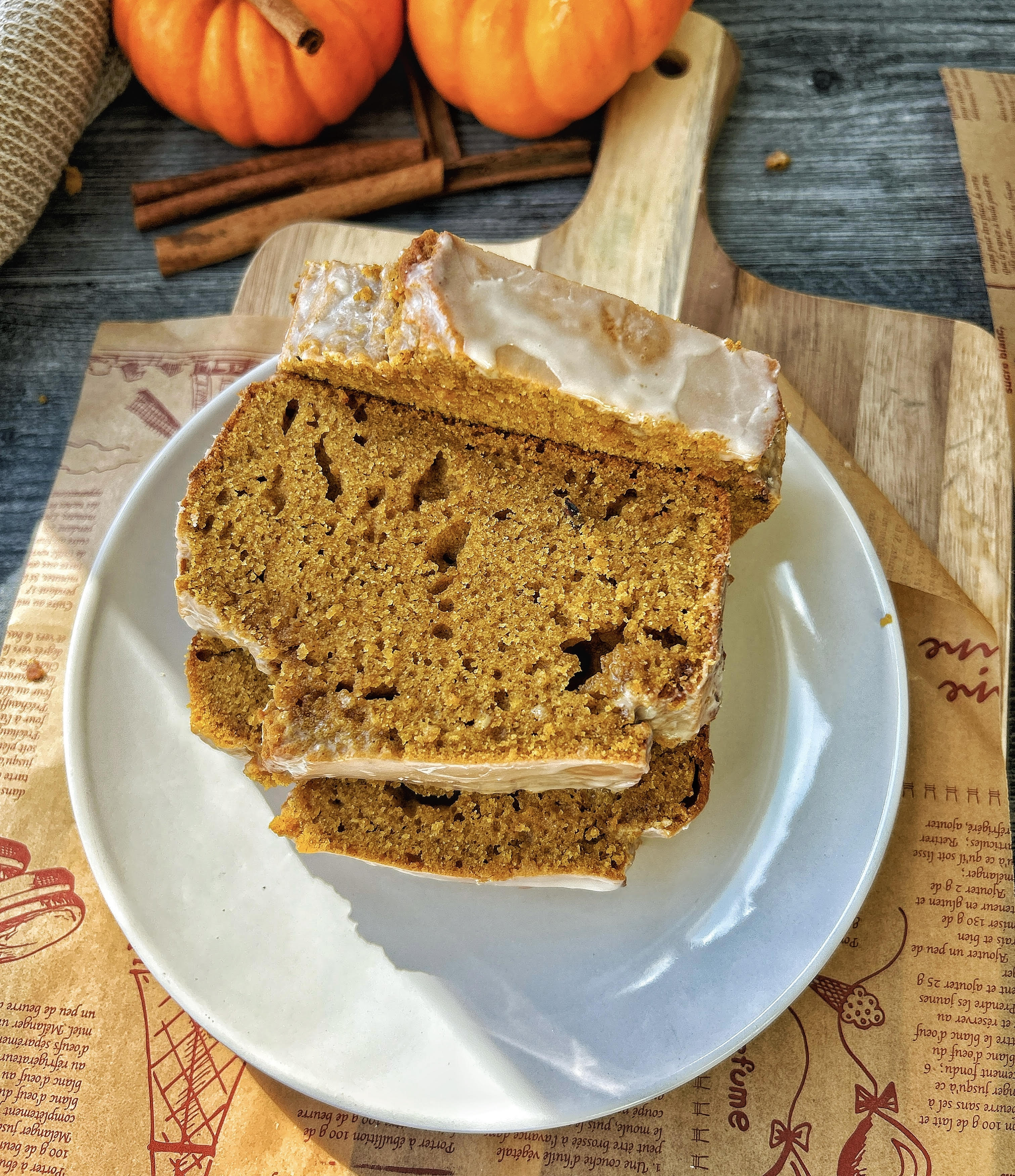 Easy Pumpkin Loaf with a Warm Caribbean Twist