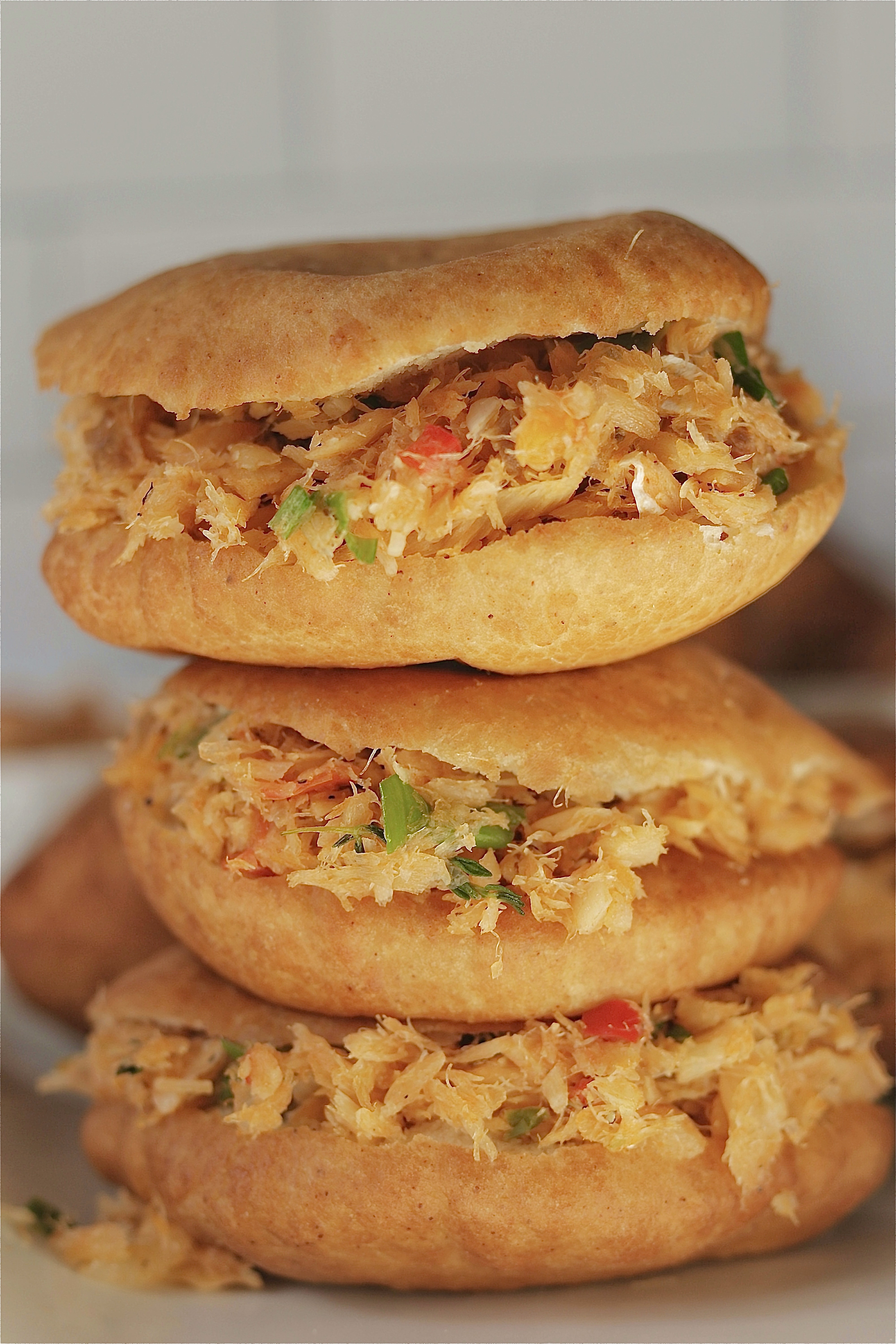 Caribbean Fried Bakes + Saltfish