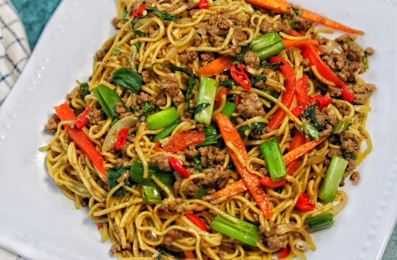 Ground Beef Chow