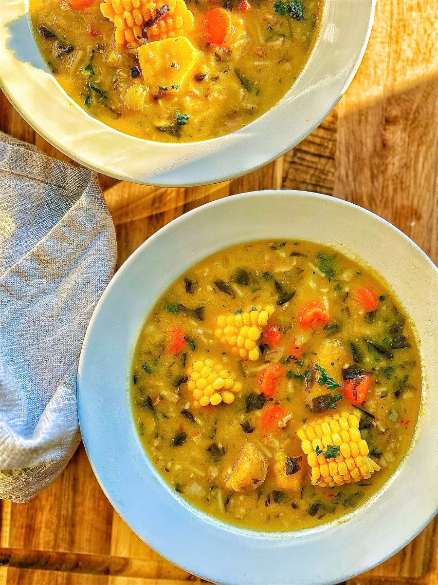 A Taste of Home: Guyanese Split Peas Soup with Smoky Bacon