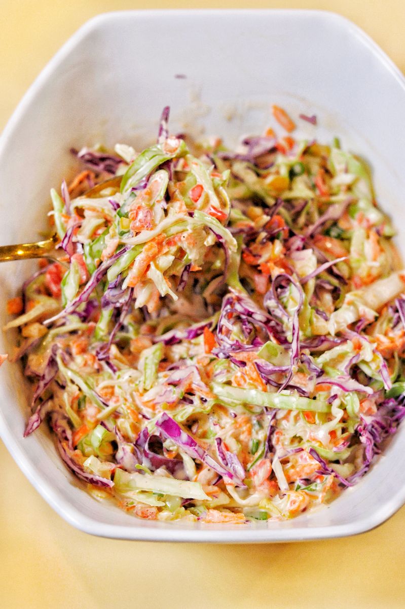  Best Easy Creamy Coleslaw Recipe
