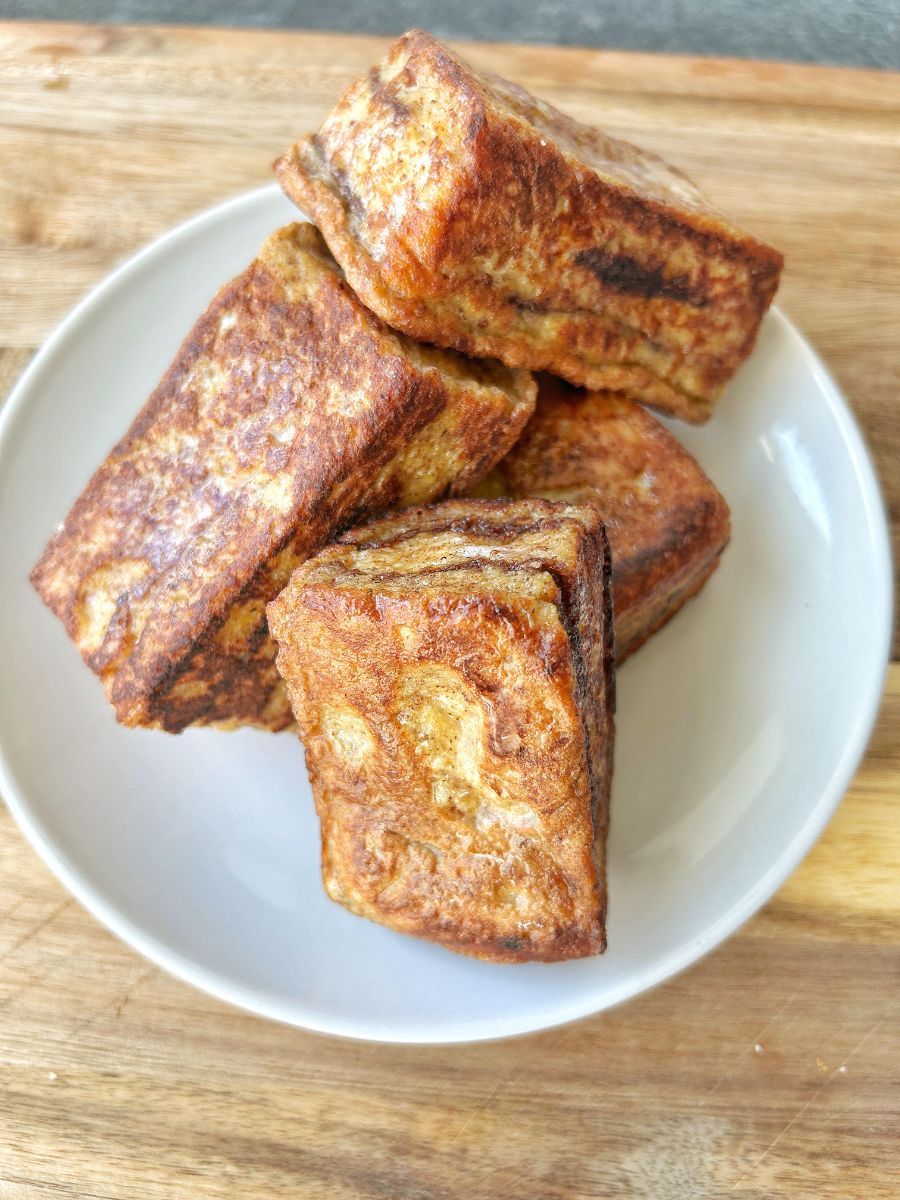 Easy Nutella-Stuffed Brioche French Toast