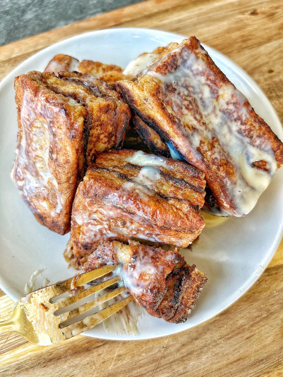Easy Nutella-Stuffed Brioche French Toast