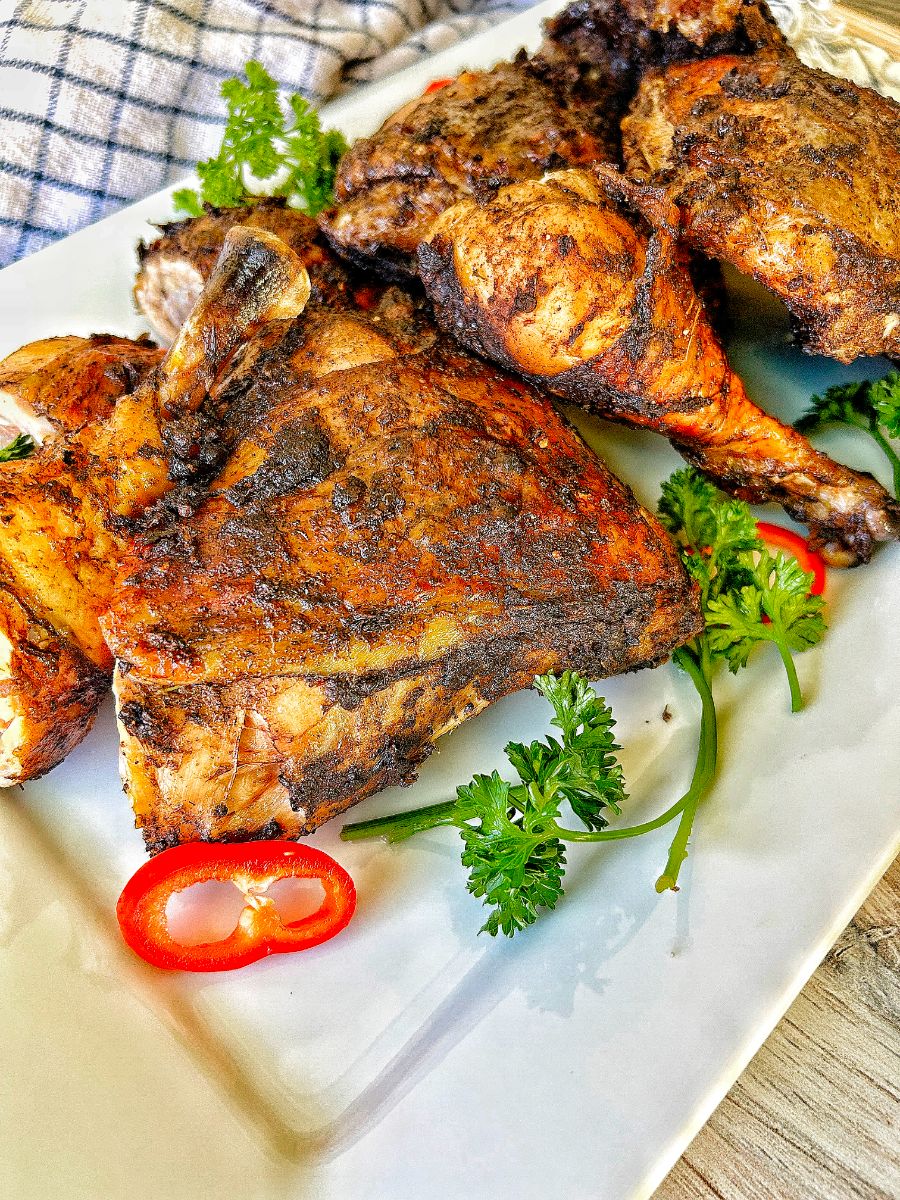 Easy Oven-Baked Jerk Chicken