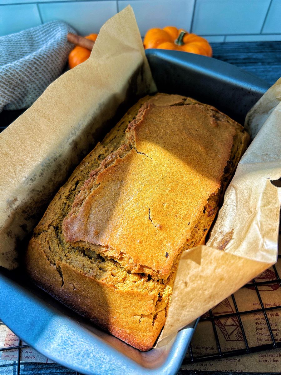Easy Pumpkin Loaf with a Warm Caribbean Twist