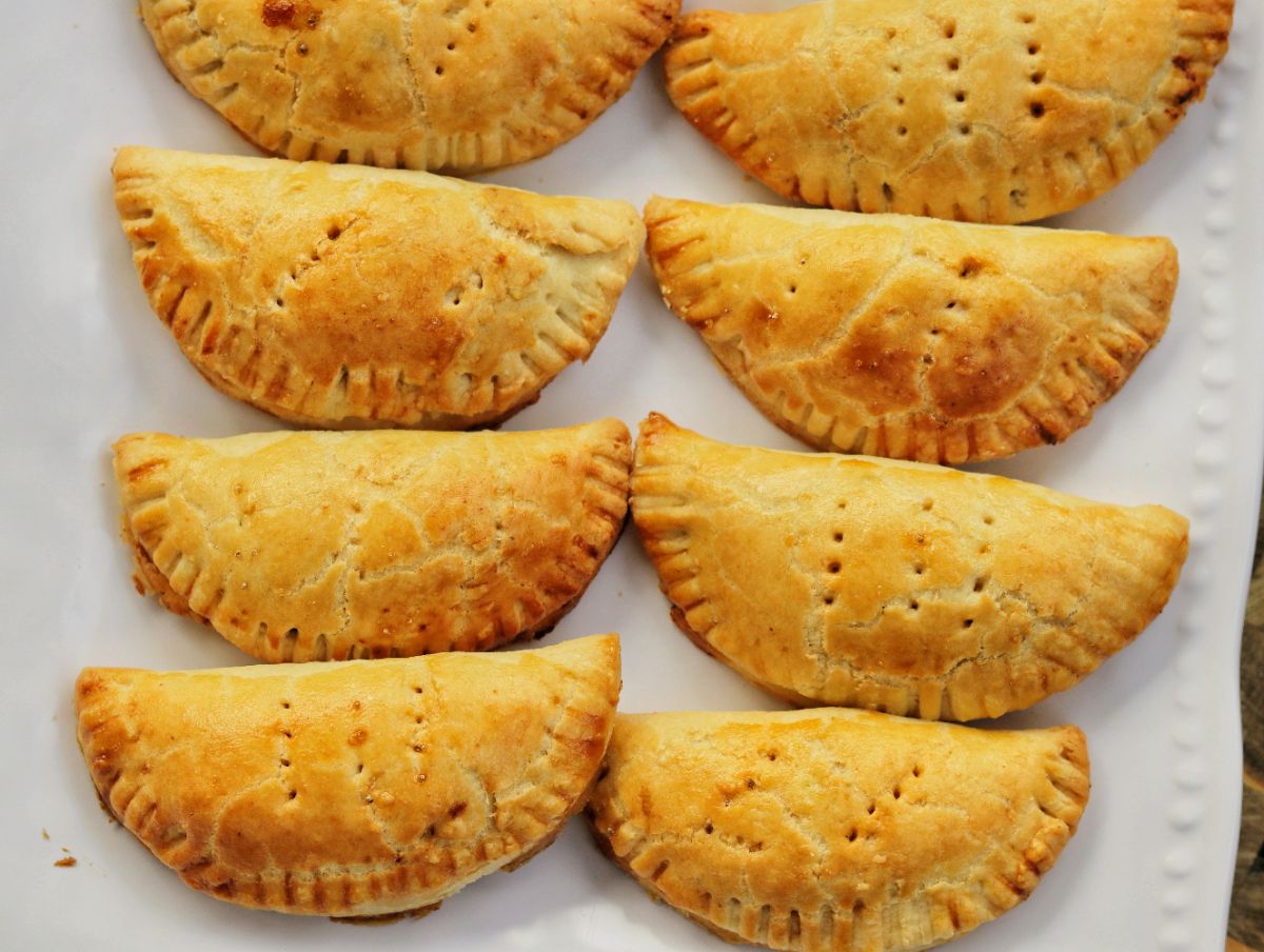 Flaky Ghanaian Meat Pie