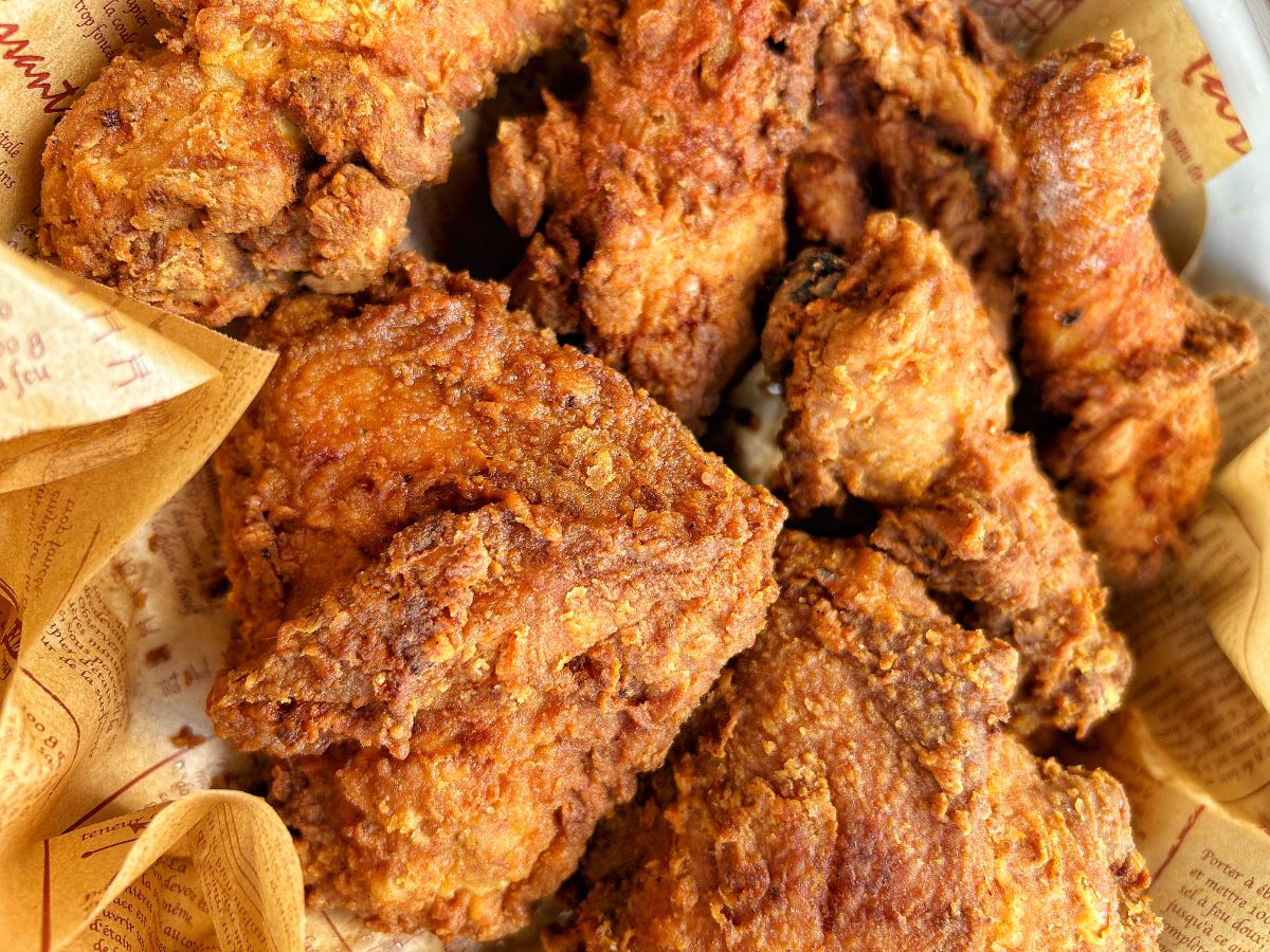 Homemade Crispy Fried Chicken