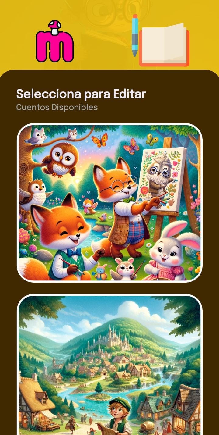 App Movil de Cuentos Maravillosos - Imagen 4