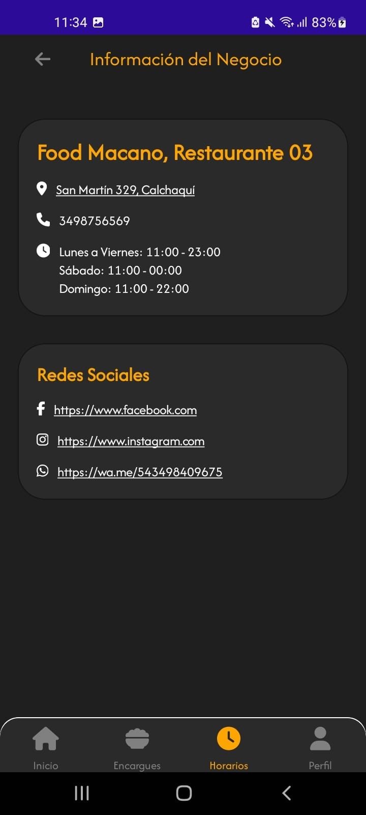Aplicacion Movil para un restaurante - Imagen 9
