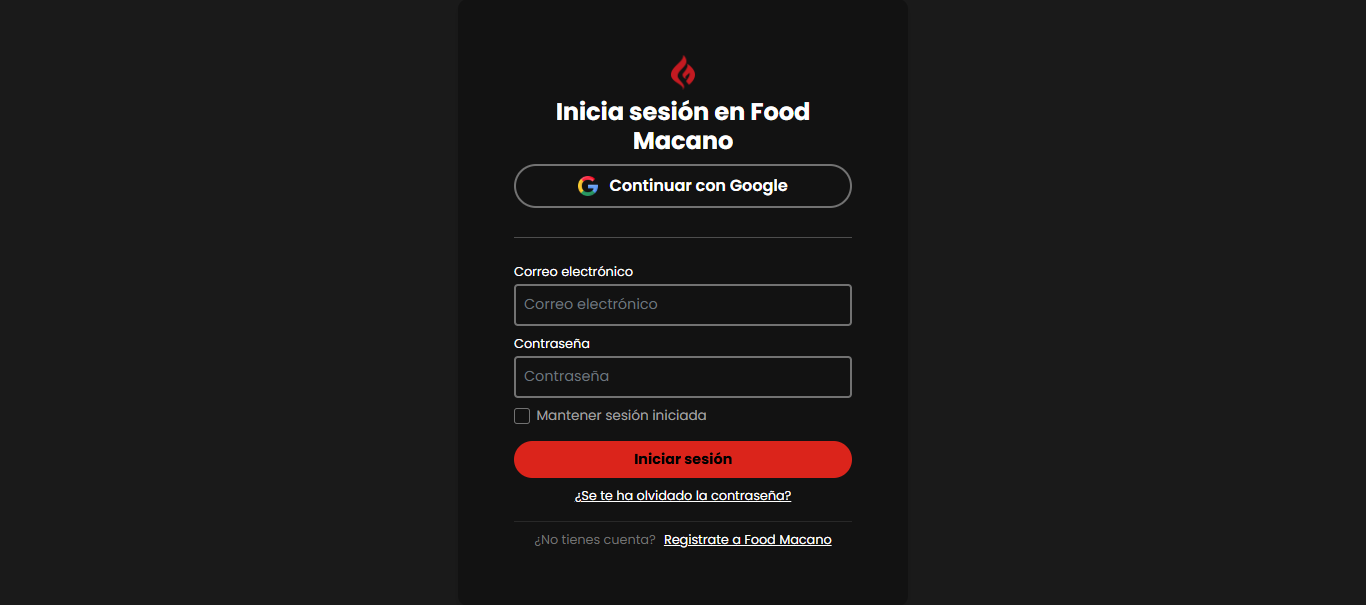 Plataforma Web para un restaurante - Imagen 2