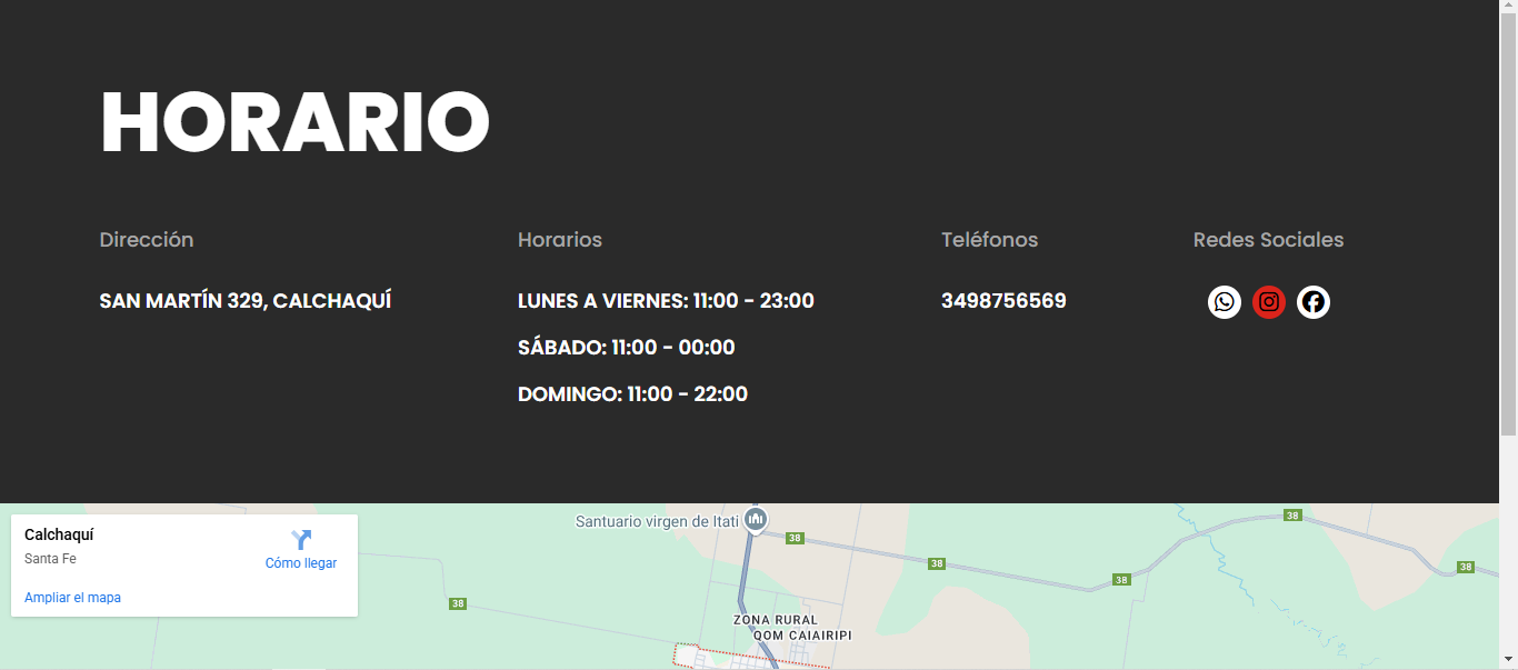 Plataforma Web para un restaurante - Imagen 5