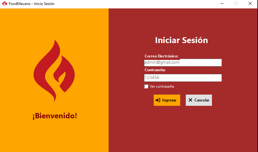 Aplicacion Desktop para un restaurante - Imagen 1