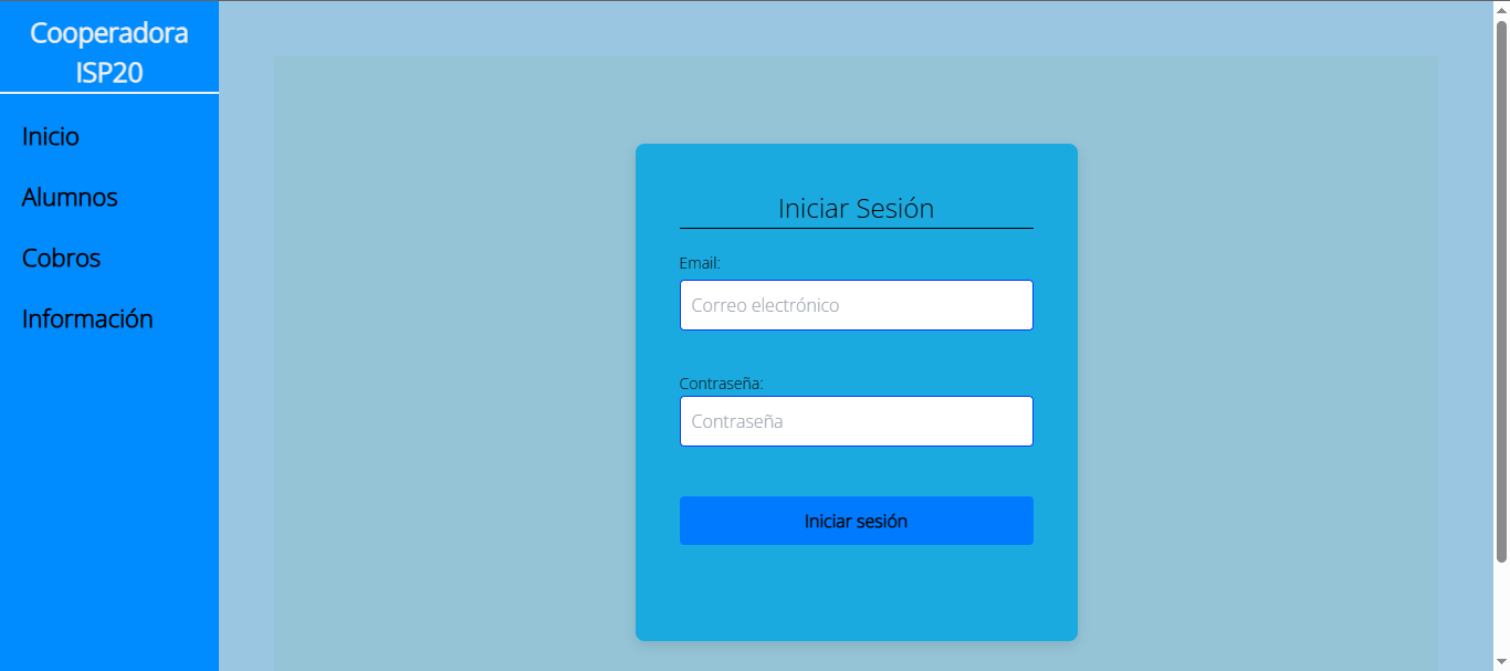 Plataforma para una Cooperadora Escolar - Imagen 1